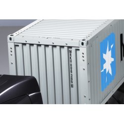 3-akslet Mrsk-containertrailer