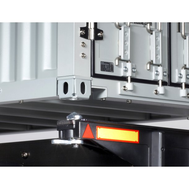 3-akslet Mrsk-containertrailer