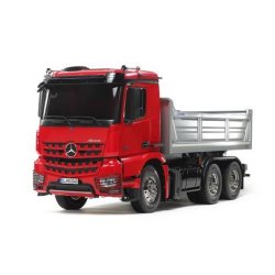 Mercedes-Benz Arocs 3348 6 x 4 med tiplad - Rd/Slv