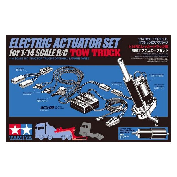 Aktuatorst til Tamiya Bjrgningsbil