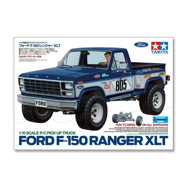 Ford F-150 Ranger XLT, skala 1/10