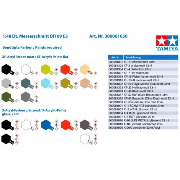 Messerschmitt Bf109 E3