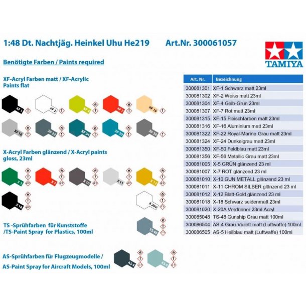 Nachtj&auml;ger Heinkel UHU He219