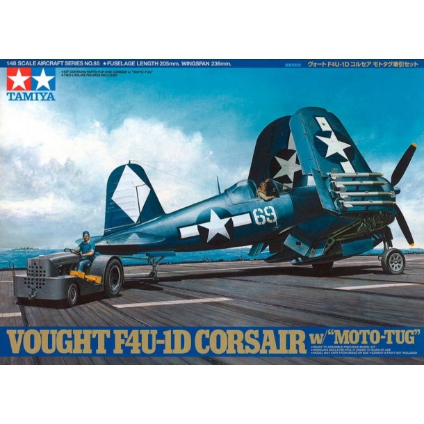 Vought F4U-1D Corsair w/ &acute;Moto-Tug&acute;