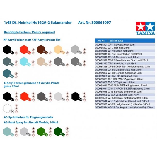 Heinkel He162 A2 Salamander
