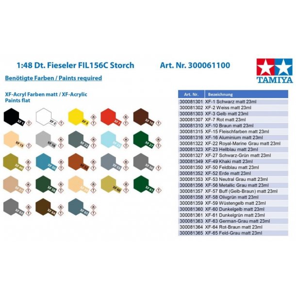 Fieseler FIL156C Storch