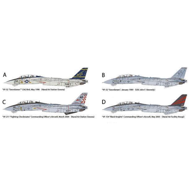 Grumman F-14A Tomcat (Late Model) Carrier Launch Set