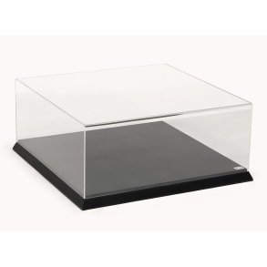 Udstillingsmontre model H (370 x 370 x 160 mm)