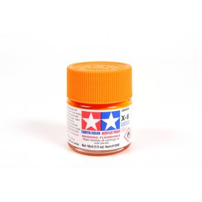 Tamiya Acrylic Mini X-6 Orange 10ml