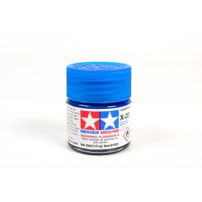 Tamiya Acrylic Mini X-23 Clear Blue 10ml