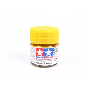 Tamiya Acrylic Mini X-24 Clear Yellow 10ml