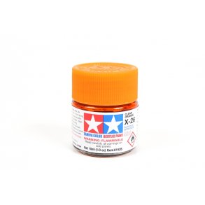Tamiya Acrylic Mini X-26 Clear Orange 10ml