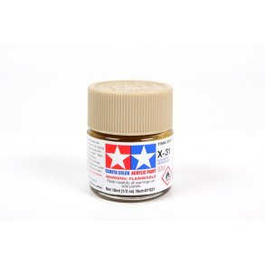 Tamiya Acrylic Mini X-31 Titanium Gold 10ml