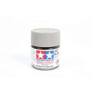 Tamiya Acrylic Mini X-32 Titanium Silver 10ml