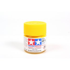 Tamiya Acrylic Mini XF-3 Flat Yellow 10ml
