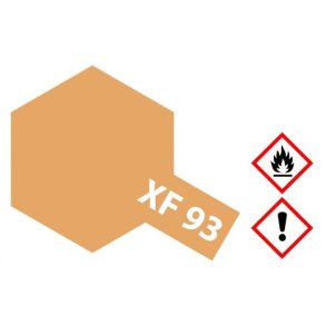 Tamiya Acrylic Mini XF-93 Light-Brown DAK, 10 ml