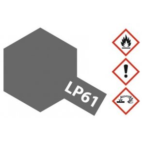 Tamiya LP-61 - 10 ml - Metallic Grey