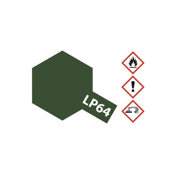 Tamiya LP-64 - 10 ml - Olive Drab (JGSDF)