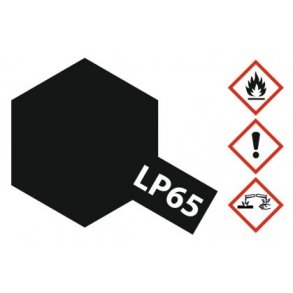 Tamiya LP-65 - 10 ml - Rubber Black