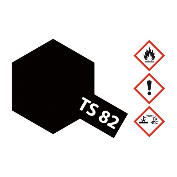 Tamiya TS-82 Rubber Black 100ml