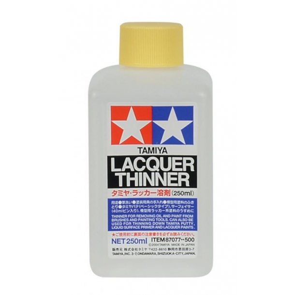 Tamiya Lacquer Thinner, 250 ml
