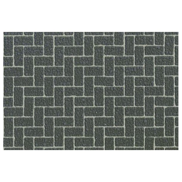 Diorama-ark, mursten (m�nster A)