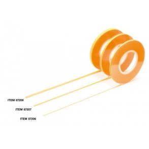 Afdkningstape rulle 3 mm bred x 18 meter