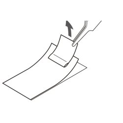 Ultra Thin Aluminum Sticker 0,01 mm, 2 stk.