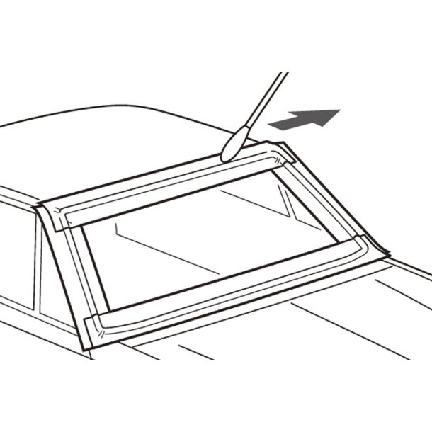 Ultra Thin Aluminum Sticker 0,01 mm, 2 stk.