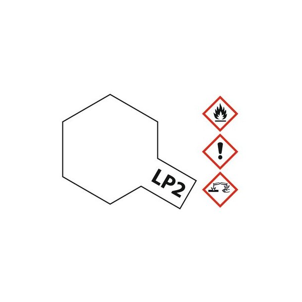 Tamiya LP-2 - 10 ml - Hvid hjglans