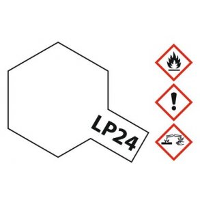 Tamiya LP-24 - 10 ml - Klar lak, silkemat