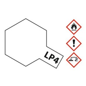 Tamiya LP-4 - 10 ml - Hvid mat