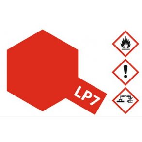 Tamiya LP-7 - 10 ml - Rd, blank
