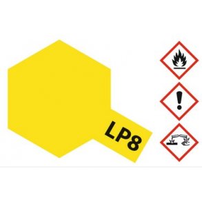 Tamiya LP-8 - 10 ml - Gul, blank