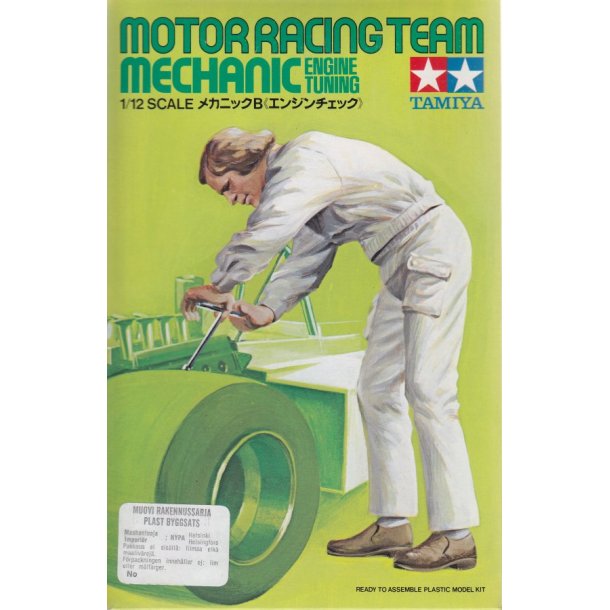 Tamiya Mekaniker stende, skala 1/12