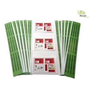 Pakkesedler og pakketape, skala 1/14