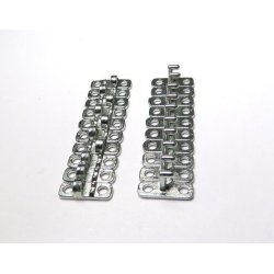 Hngsler i forniklet messing, skala 1/14