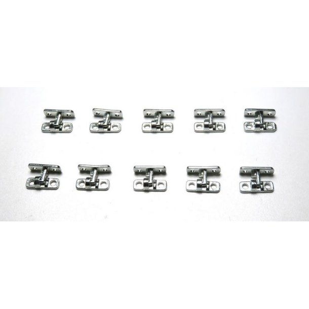 Hngsler i forniklet messing, skala 1/14