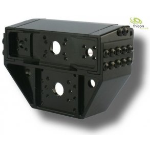 Travers Heavy Duty i sort aluminium