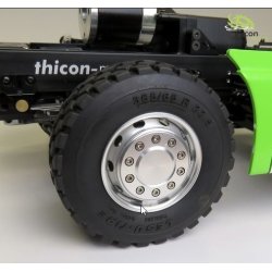 Aluflge brede til foraksel med trk - Euro-style