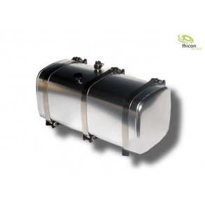 Tank til hydraulik, 119 mm. Aluslv. Skala 1/14