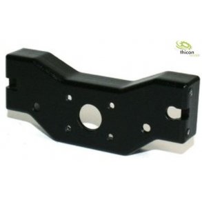 Travers i aluminium, sort