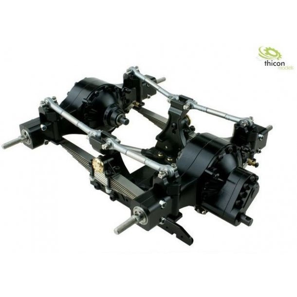 Penduloph�ng til aksler med differentialesp�rre