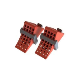 Stopklodser i PLA, rde