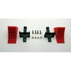 Stopklodser i PLA, rde