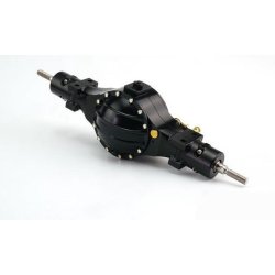 Bagaksel V2 med trk og differentialespr, aluminium