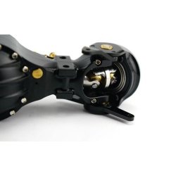 Foraksel V2 med trk og differentialespr, aluminium