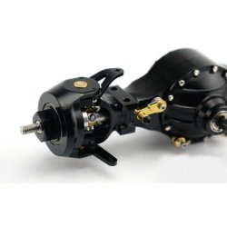 Foraksel V2 med trk og differentialespr, aluminium