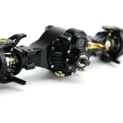 Foraksel V2 med trk, differentialespr og gennemgang, aluminium