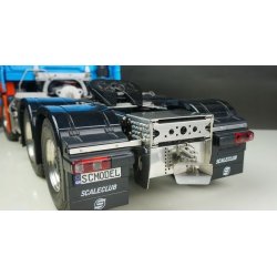 Komplet bagende til Mercedes i rustfrit st�l og med anh�ngertr�k